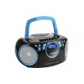 Muzikos grotuvas su kasetėmis FM, CD, MP3, USB, AUX Hyundai TRC788AU3BBL